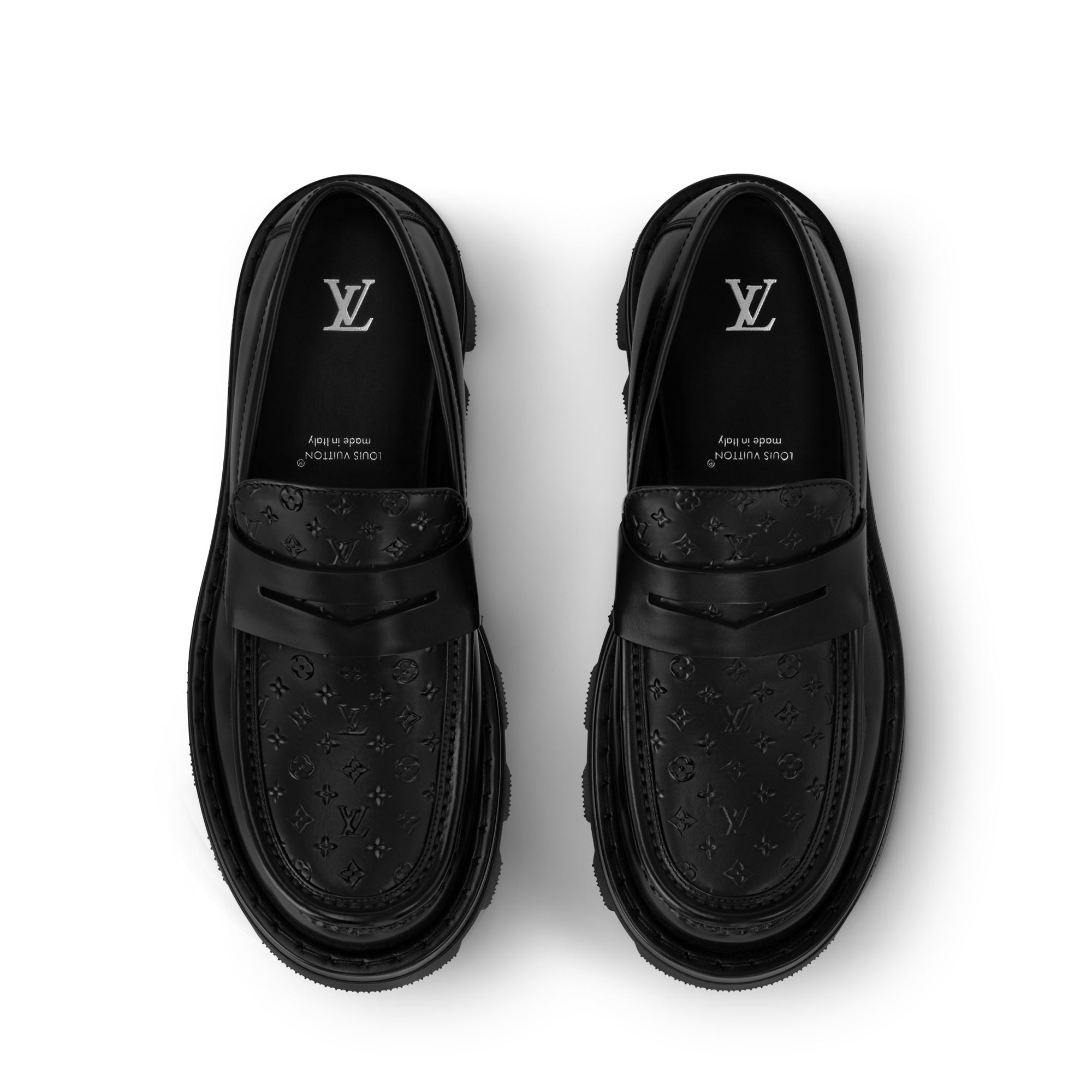 LV Checker Loafer - Luxury Shoes - 1AHRIW Black | LOUIS VUITTON